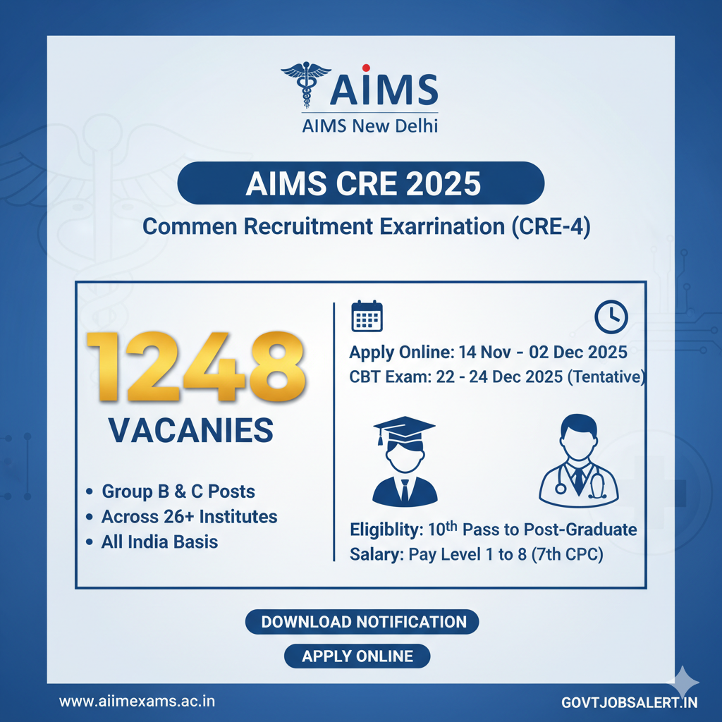 AIIMS CRE 2025